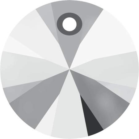 Кулоны 6428 6 mm Crystal Light Chrome