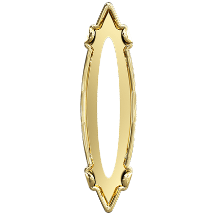 4200/S 15x4 mm Gold Plating