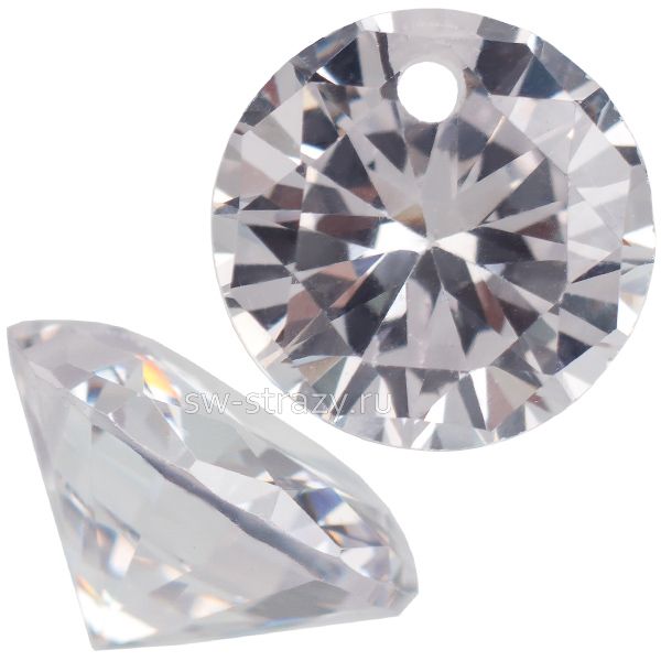 Подвеска циркон 8 мм Crystal