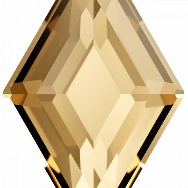2773 9.9x5,9 mm Crystal Golden Shadow F