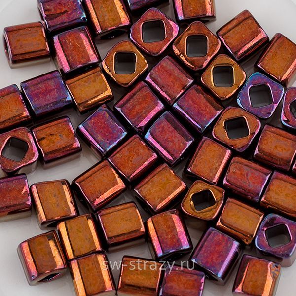Бисер Cube 4 mm #0502 Металлик аметист