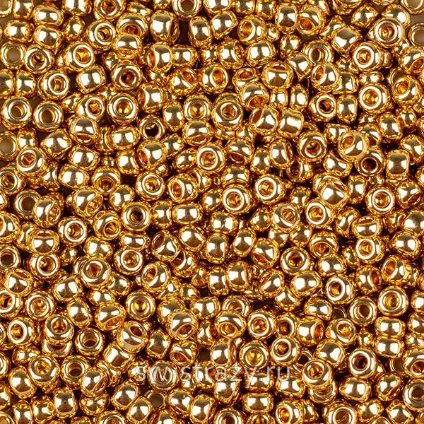 Seedbead Miyuki 11/0 193 Lt 24kt Goldplated