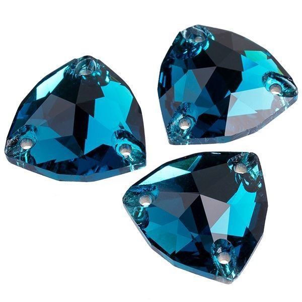 YHB 3778 12*12 mm Blue Zircon