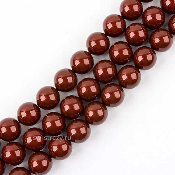 Жемчужины 5810 8 mm Crystal Bordeaux Pearl