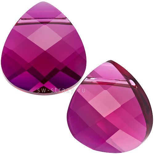 Кулоны 6012 11x10 mm Ruby