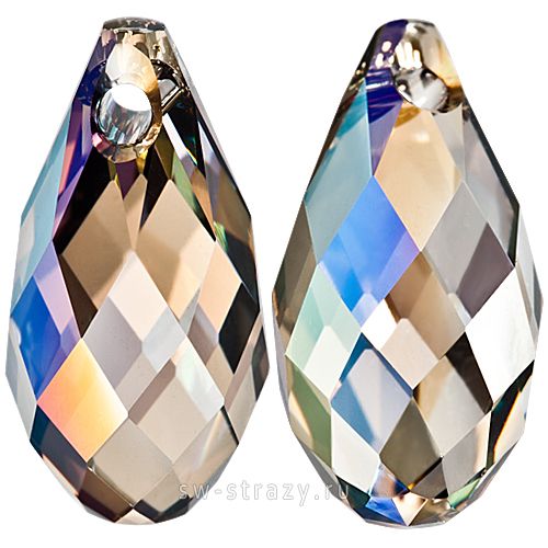 Кулоны 6010 11x5,5 mm Crystal Iridescent Green