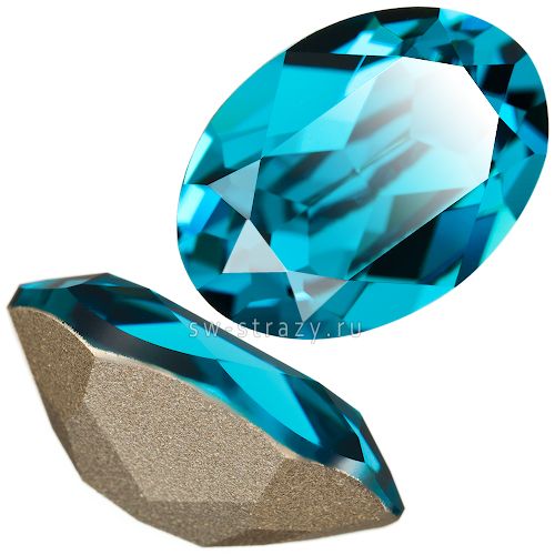 Кристаллы 4120 18x13 mm Indicolite