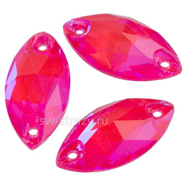 3320 9*18 mm Rose shimmer m K9