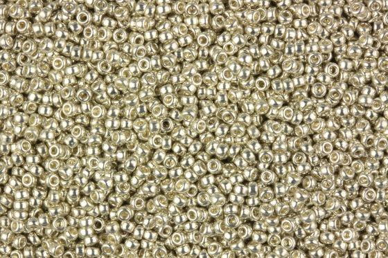 Seedbead Miyuki 15/0 181 Galvanized Silver