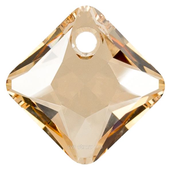 Кулоны 6431 9 mm Crystal Golden Shadow
