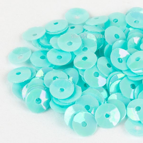 Пайетки 3 mm чаша (0560) Azzurro OR 3 гр